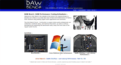 Desktop Screenshot of dawbench.com