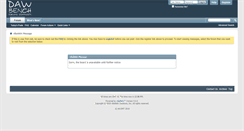 Desktop Screenshot of forum.dawbench.com
